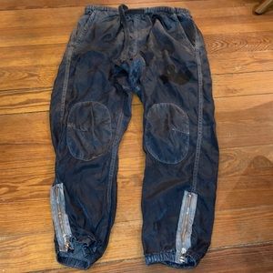 Navy freecity sweatpants